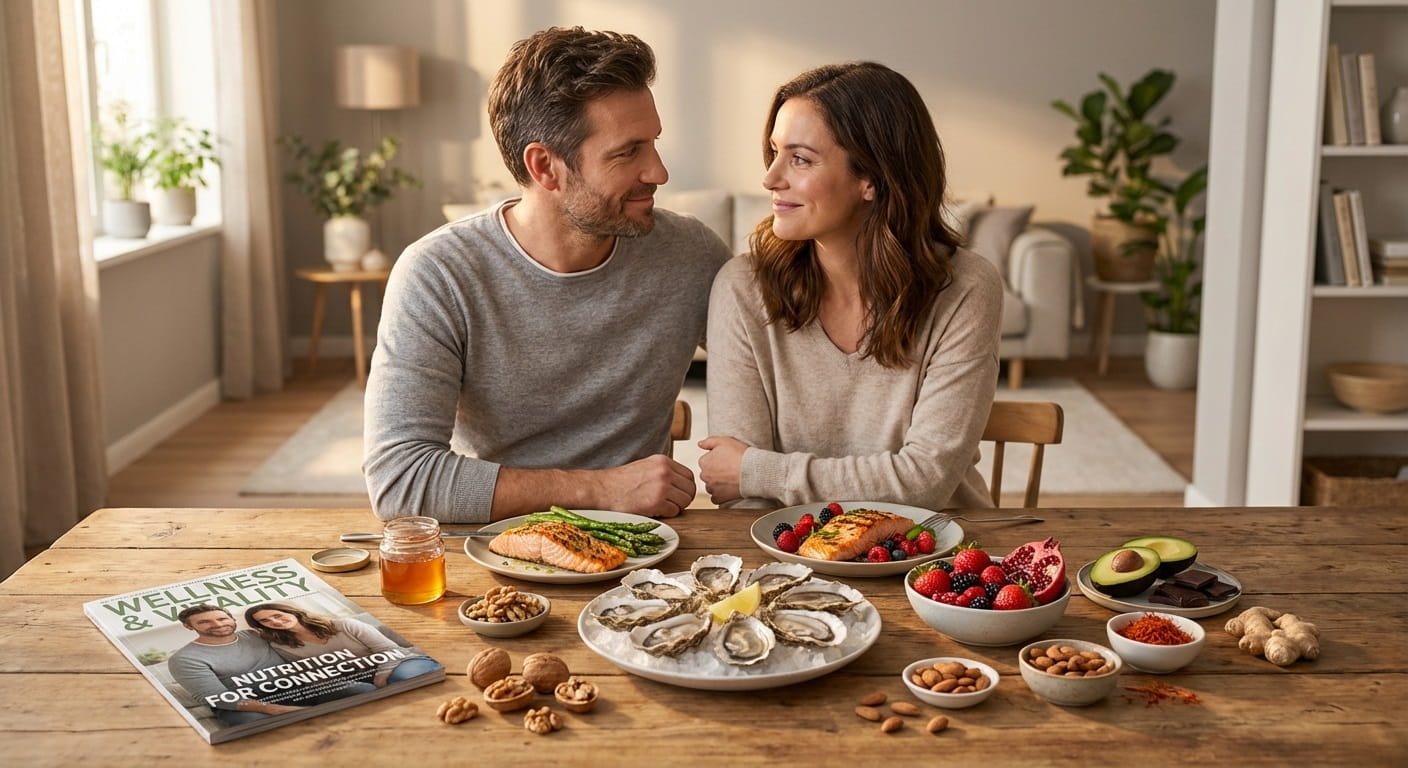 نقش تغذیه در افزایش میل جنسی