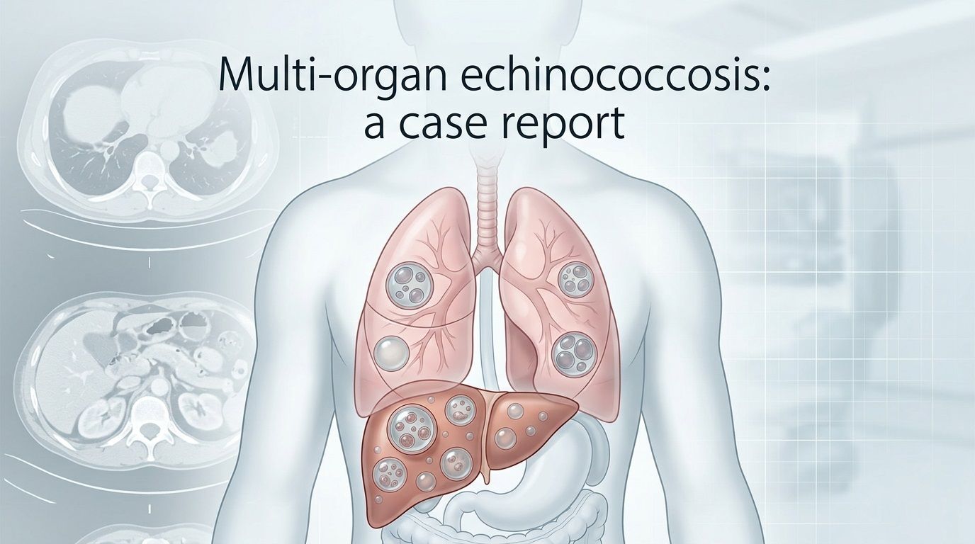 Multi-organ echinococcosis: a case report